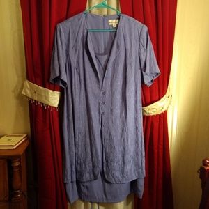 Lovely lilac dress from Dressbarn